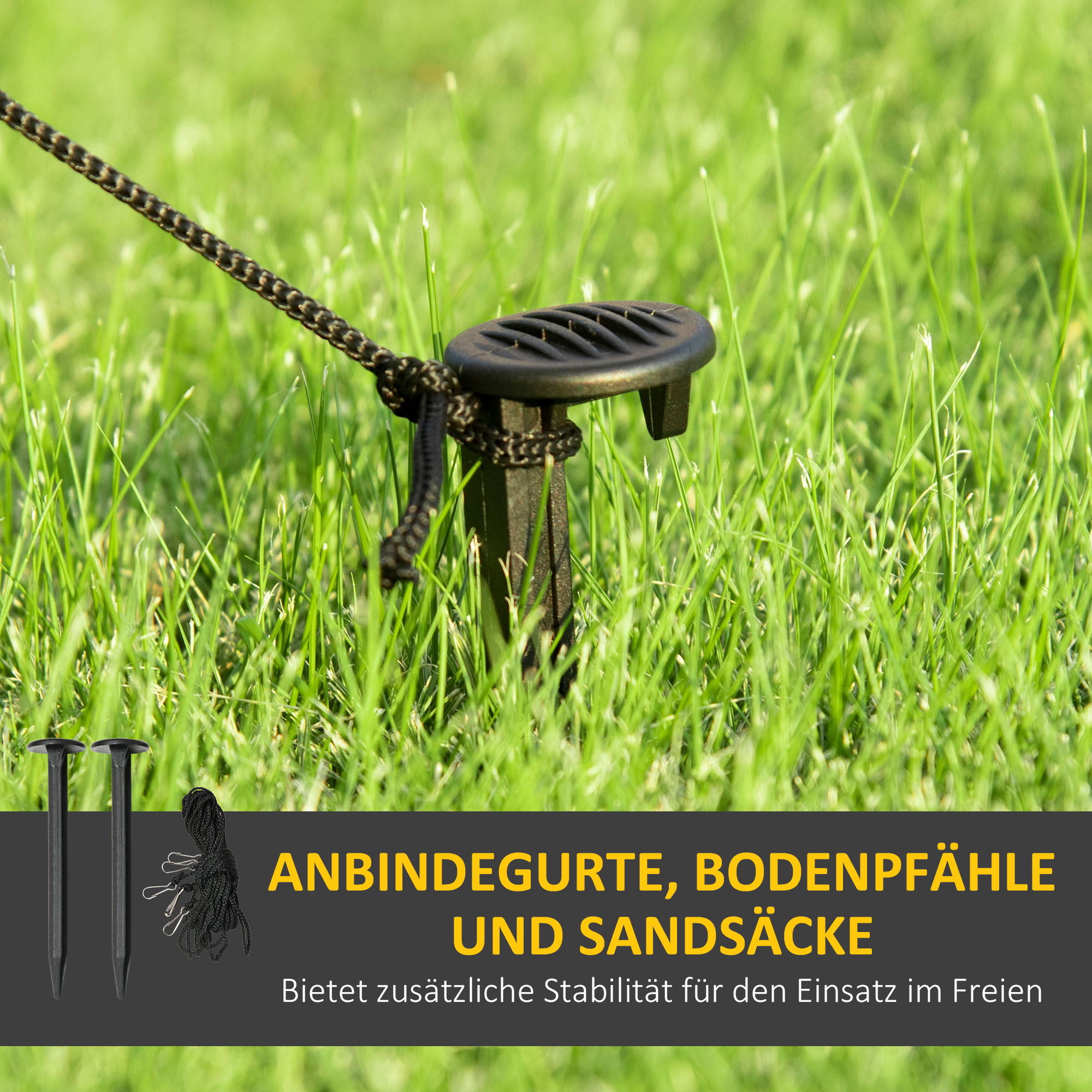 Weihnachtsmann, 1,84 m groß, mit LED-Beleuchtung, selbstaufblasende Gartendeko