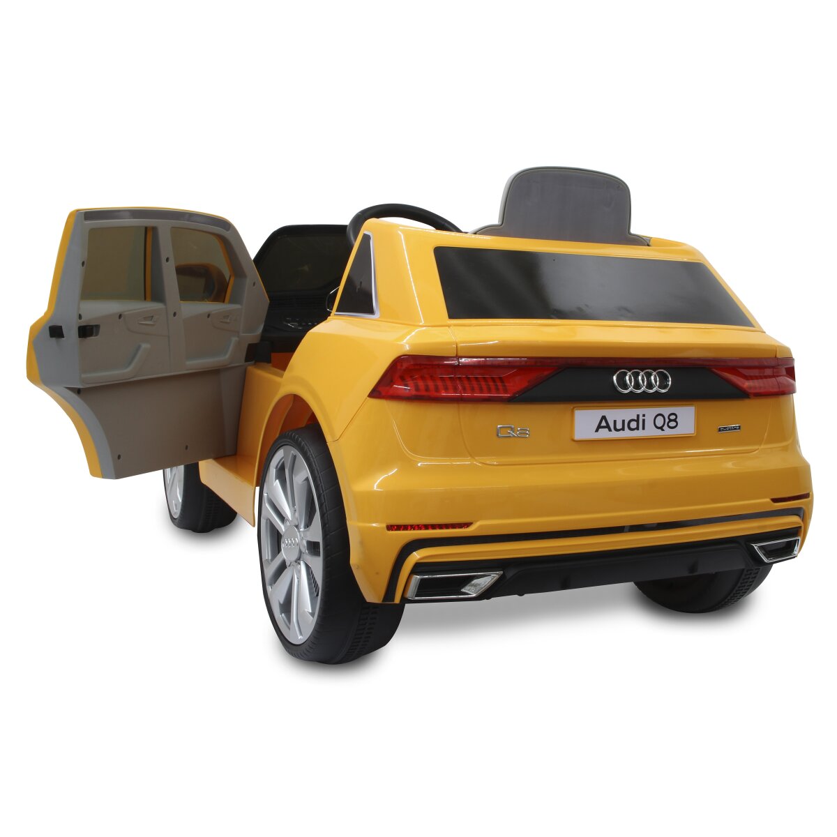 Kinderfahrzeug Audi Q8 gelb