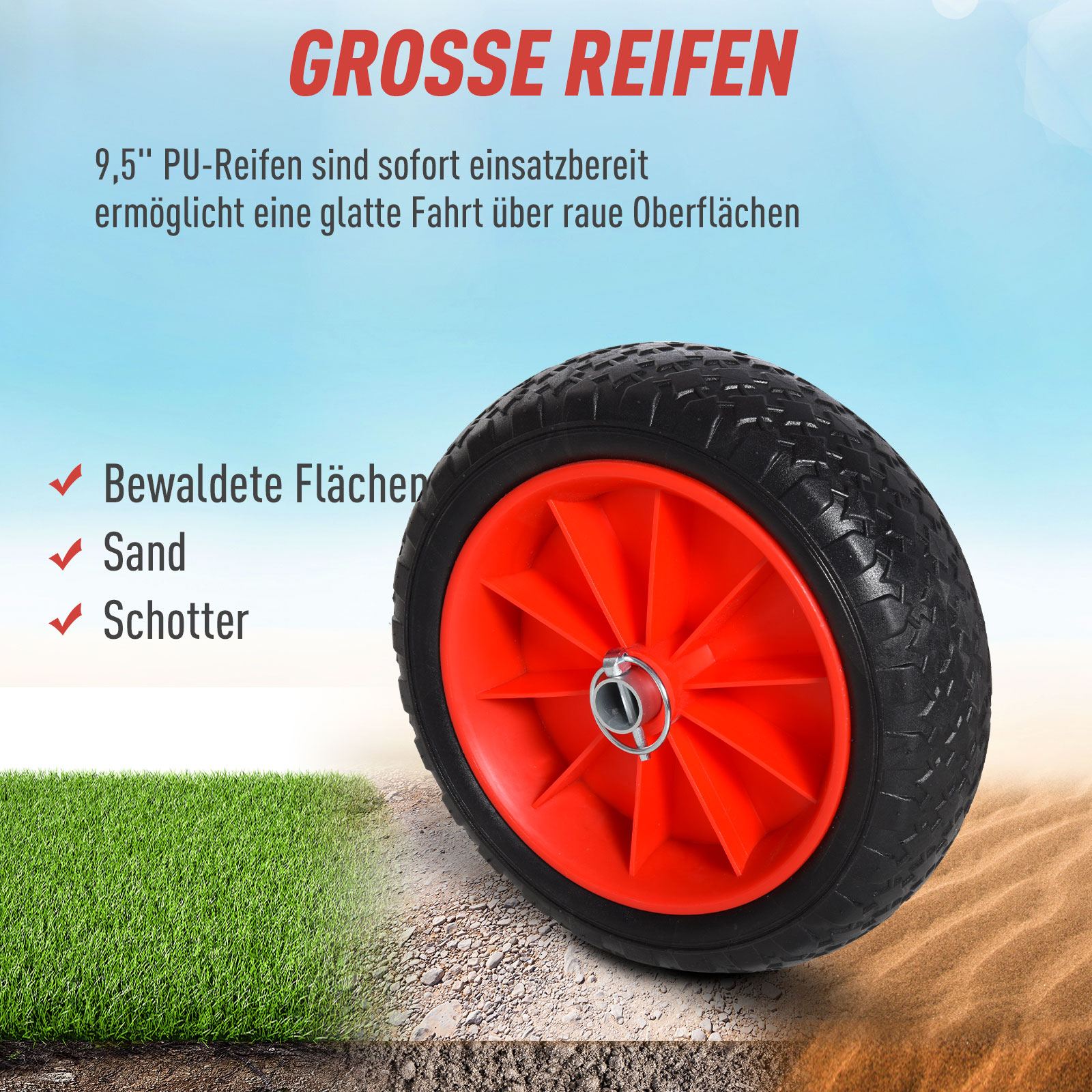 Alu Kanuwagen Kajakwagen Surfwagen klappbar mit Gurt Kunstleder-Räder Silber bis 75 kg 68 x 44,5 x 40 cm