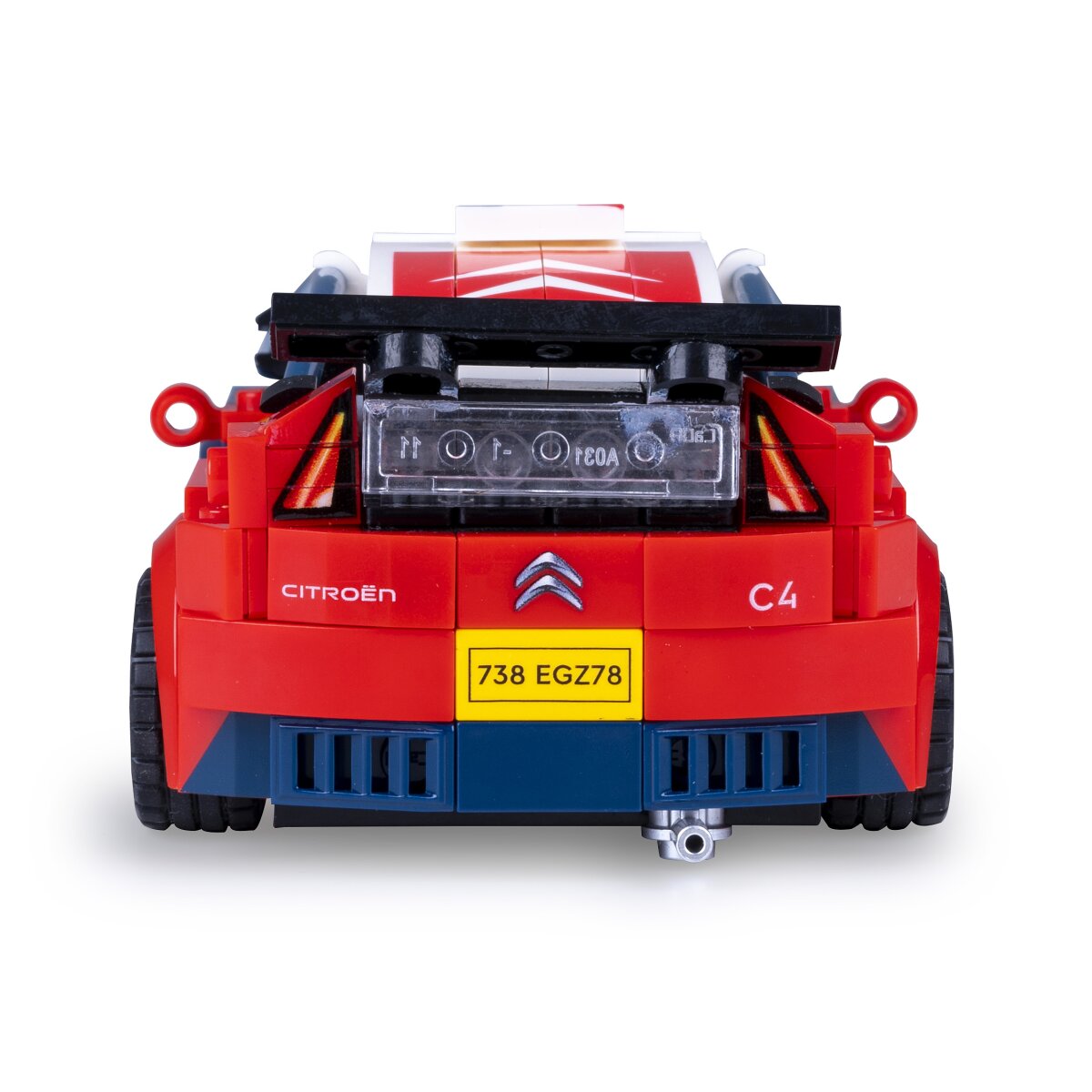 CaDA Set C55033W 2008 Citroën C4 WRC 1:24 Bricks