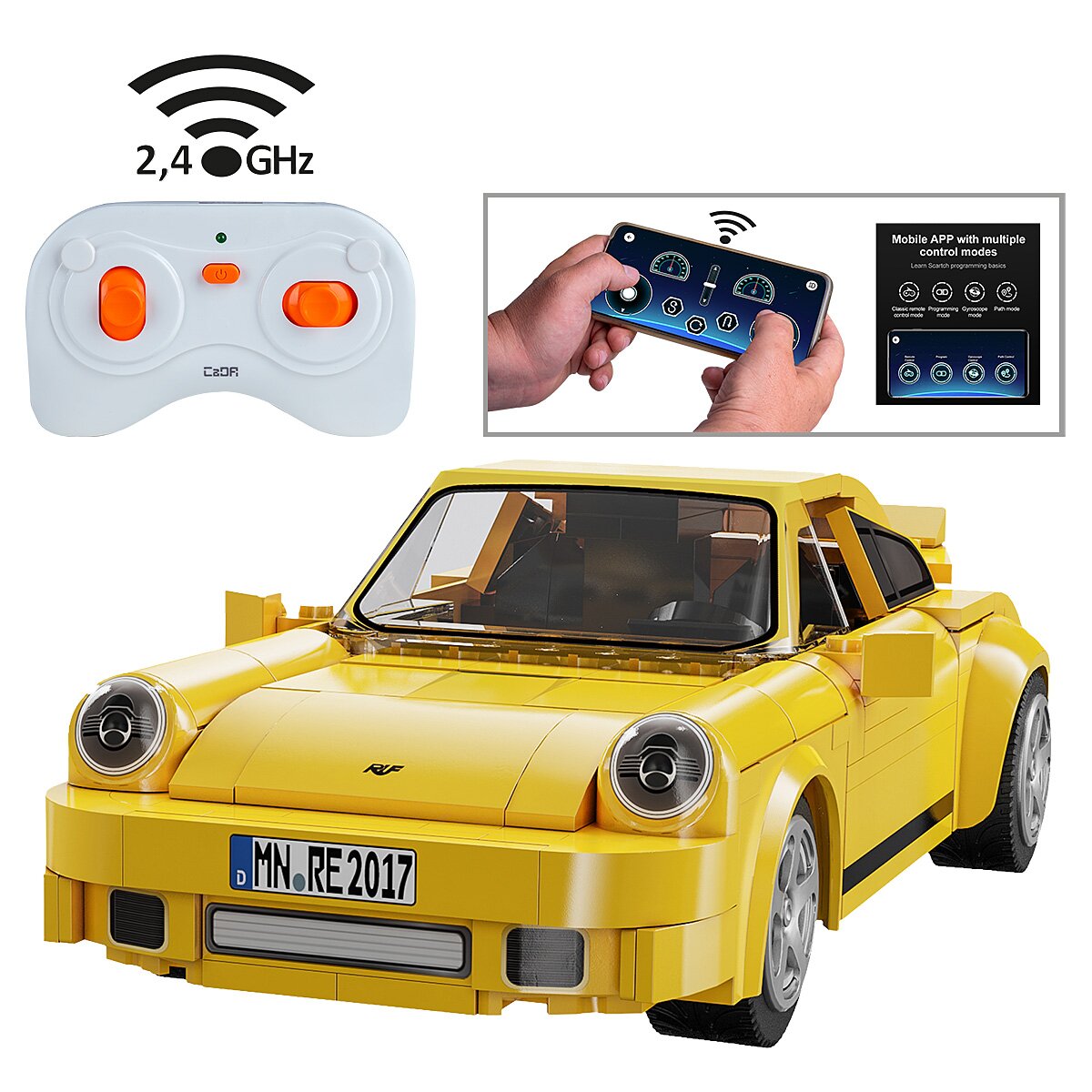 CaDA Set C51079W RUF CTR 2017 Yellowbird