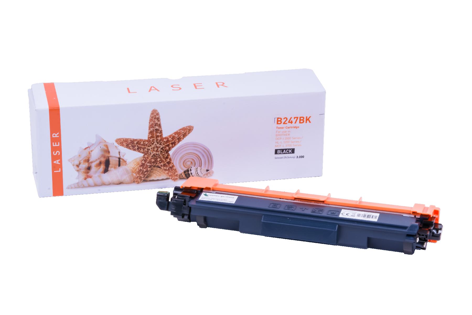 TN247schwarz alternativ Toner schwarz für Brother / TN247schwarz / 3.000 Seiten TN247schwarz alternativ Toner schwarz für Brother / TN247schwarz / 3.000 Seiten
