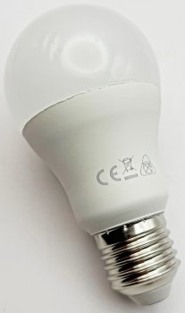 LED Glühlampe E27 "G50 AGL" warmweiß, 3000k, 670lm, 230V/7W, 160°