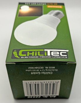 LED Glühlampe E27 "G70" 3-Stufen-Dimm, 3000k, 930lm, 230V/9W, 160°, warmweiß