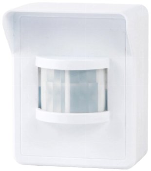Funk-Klingel PIR Sensor "Pilota Porta", Bewegungsmelder, Batteriebetrieb, IP44