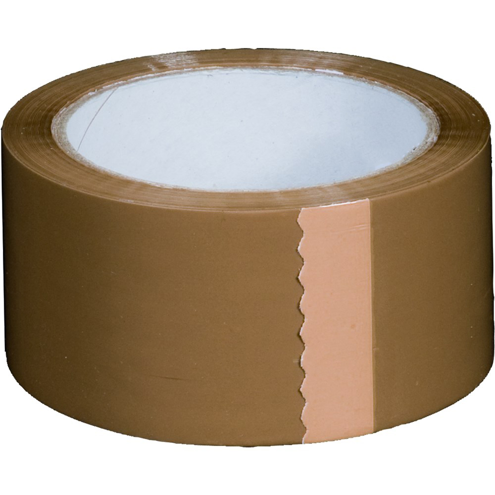 PP Klebeband braun, 50mmx66m, low noise PP Klebeband braun, 50mmx66m, low noise