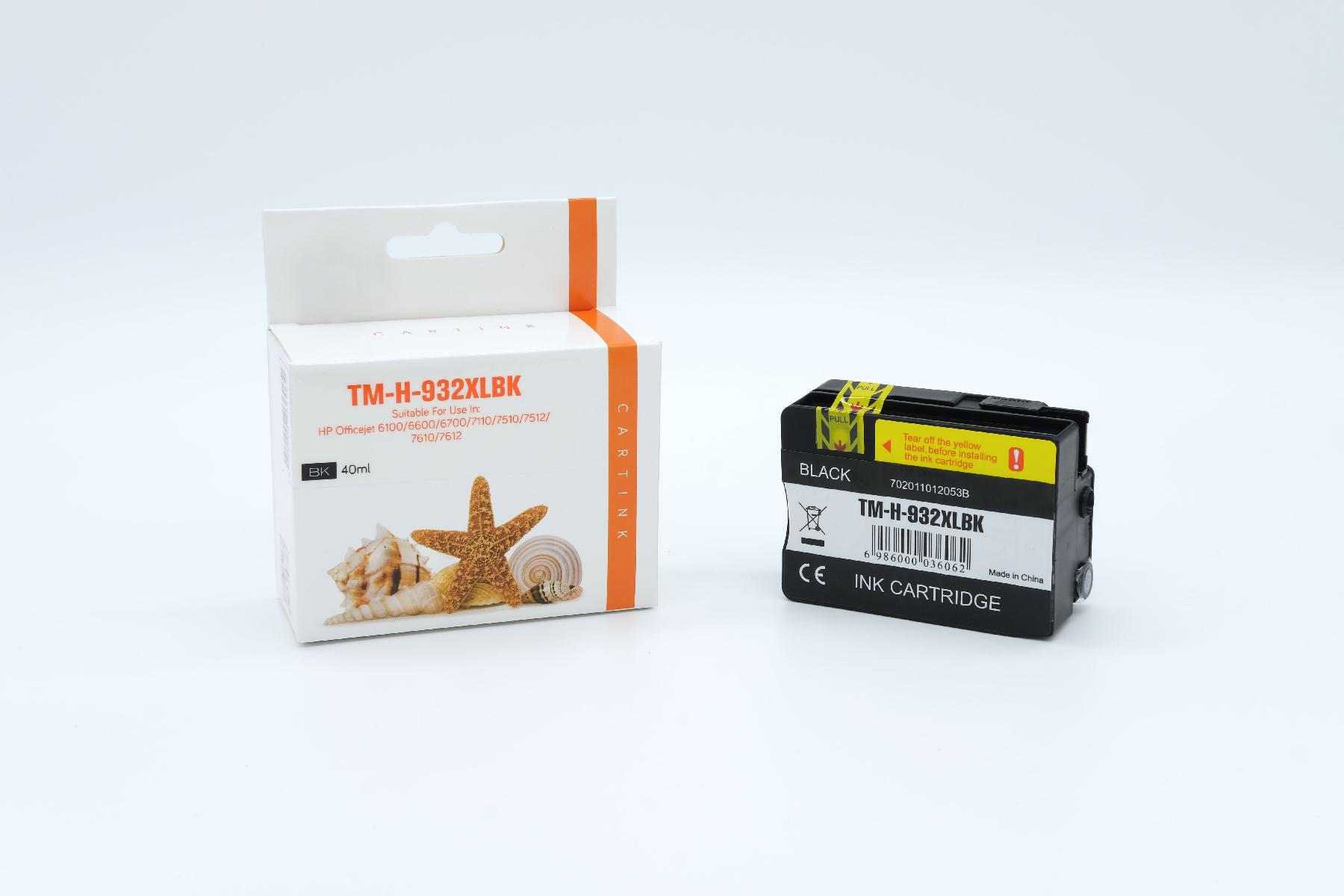 932BKXL Refill Tinte schwarz für HP / CN053AE / 40ml 932BKXL Refill Tinte schwarz für HP / CN053AE / 40ml