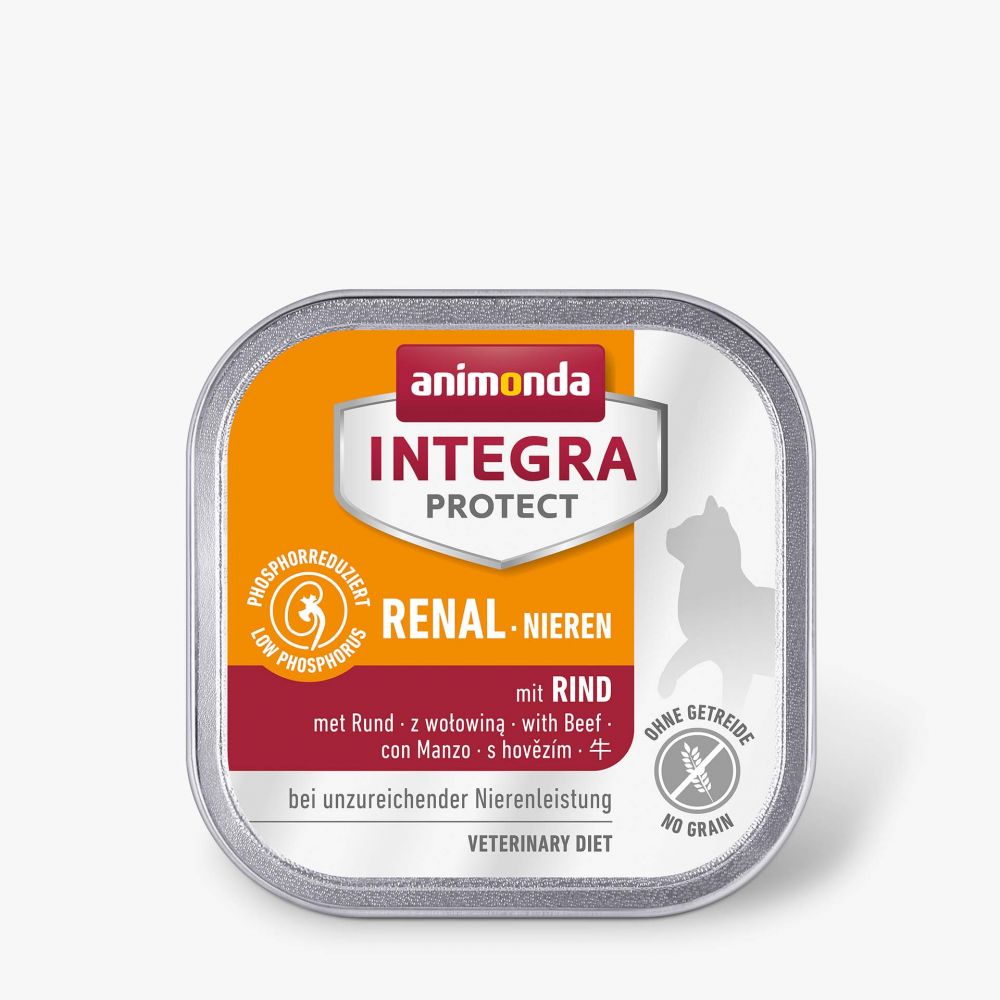 Animonda Cat Schale Integra Protect Niere mit Pute 100g Animonda Cat Schale Integra Protect Niere mit Rind 100g