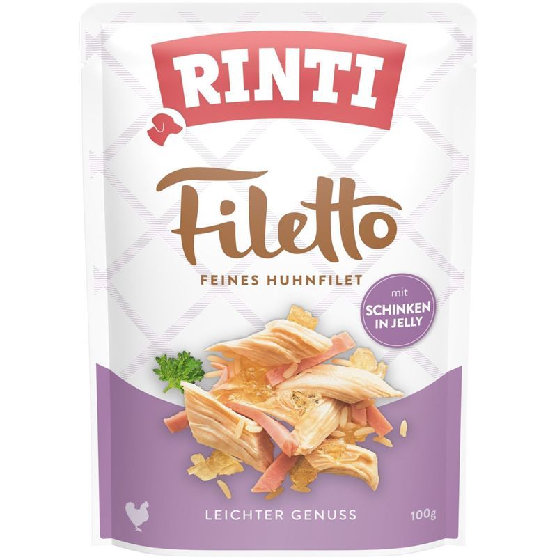 Rinti Filetto Jelly Huhn & Schinken 100g Rinti Filetto Jelly Huhn & Schinken 100g