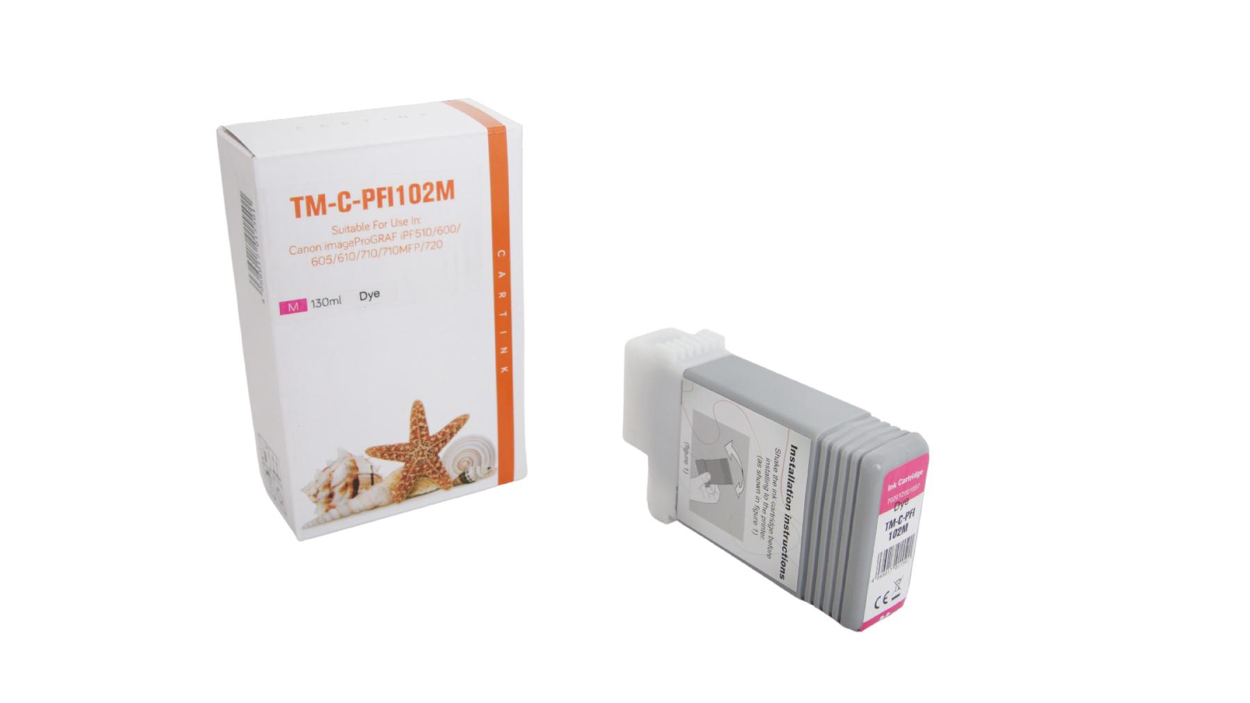 PFI102M Refill Tinte Magenta für Canon / 0897B001 / 130ml PFI102M Refill Tinte Magenta für Canon / 0897B001 / 130ml