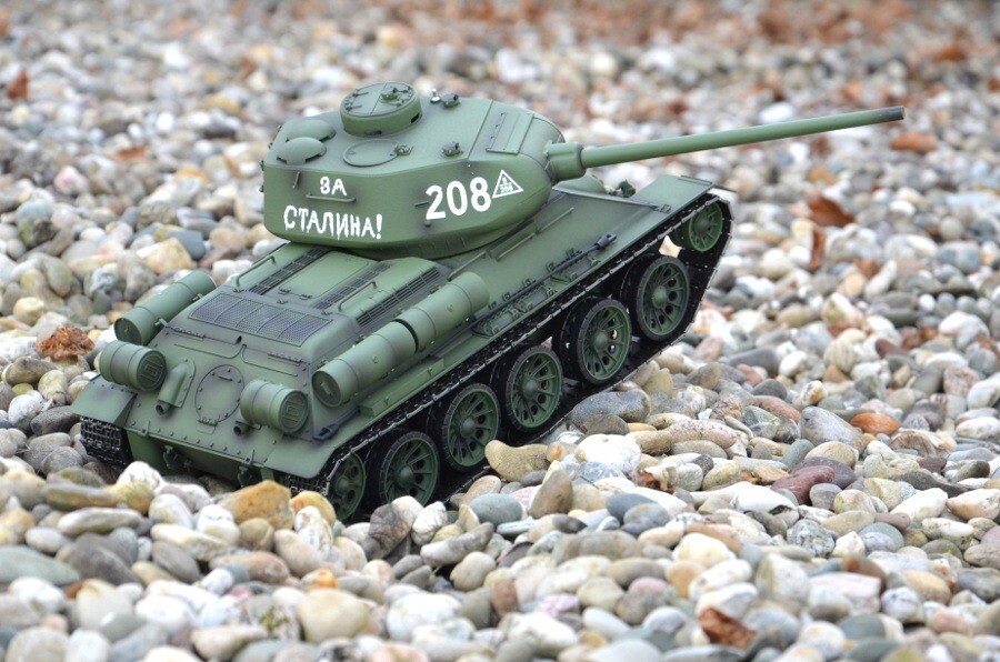 RC Panzer "T-34"  - Metallgetriebe