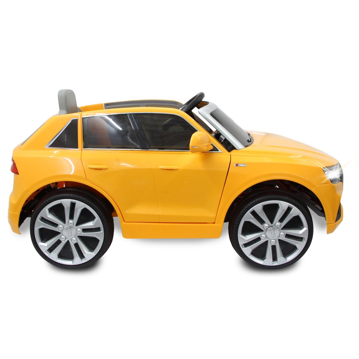 Kinderfahrzeug Audi Q8 gelb