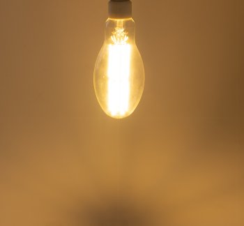 LED Filament-Lampe E27 30W "FHE-30", 4575lm, 2700K, warmweiß, ØxH 9x24cm