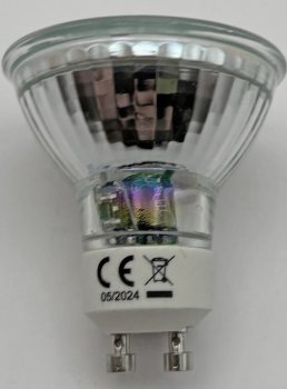 LED Strahler GU10 "H55 SMD", 120°, 4000k, 460lm, 230V/4W, neutralweiß