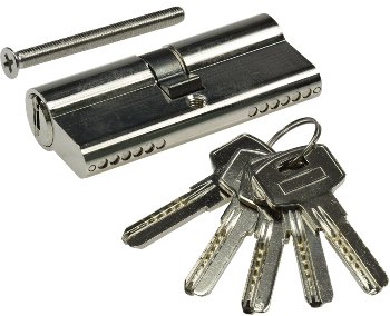 Schließzylinder 70mm (35+35mm), 5 Schlüssel, Not- & Gefahrenfunktion