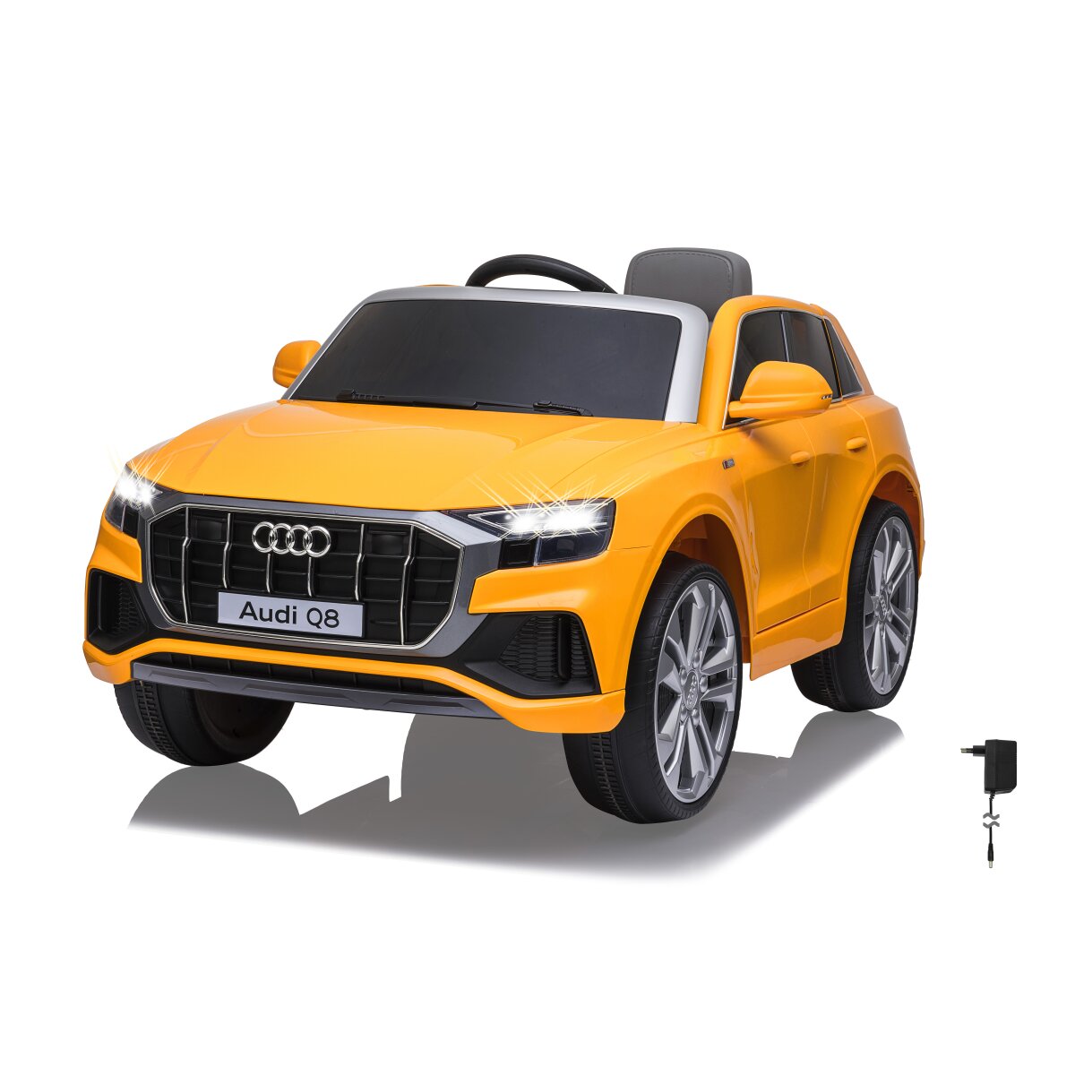 Kinderfahrzeug Audi Q8 gelb