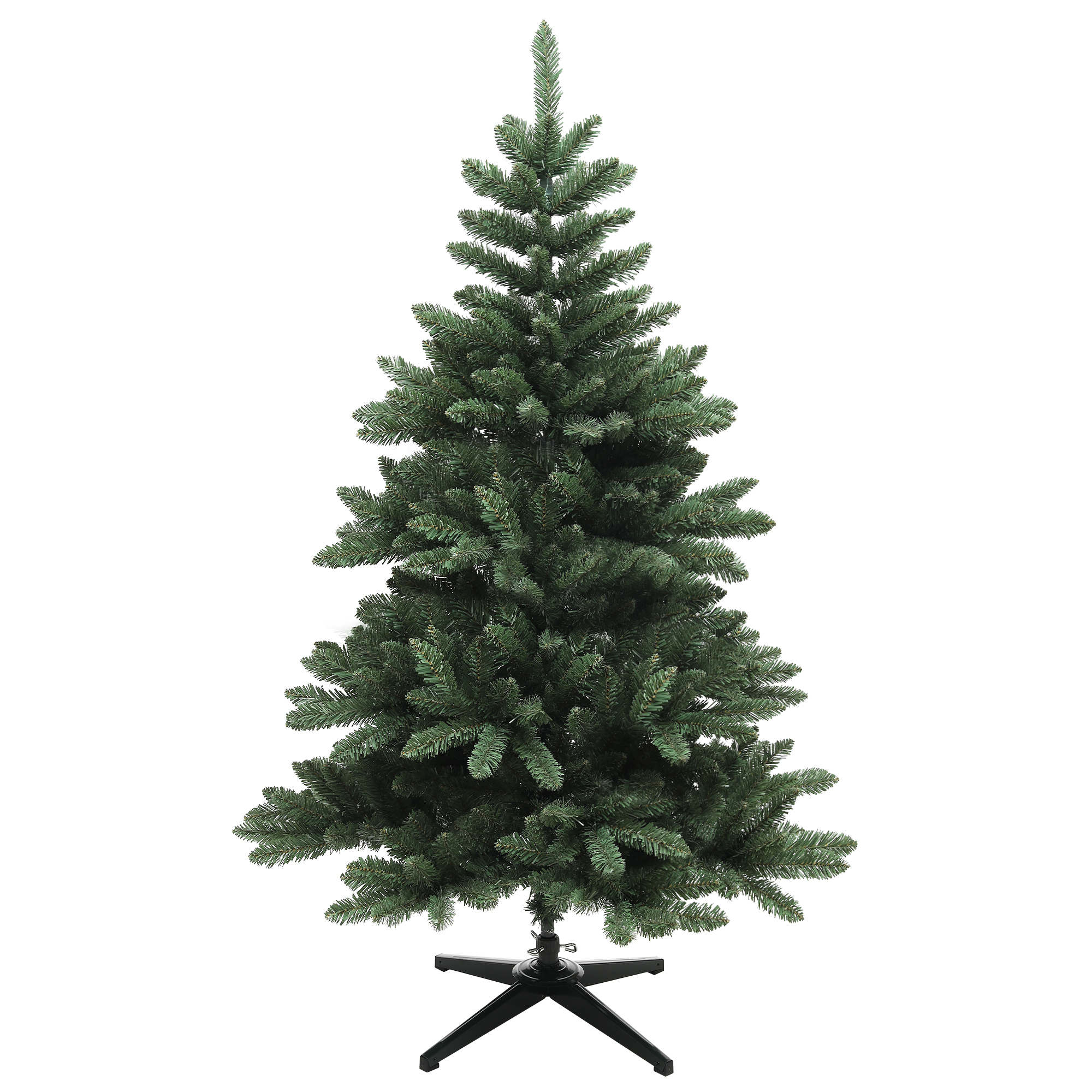 Weihnachtsbaum, Nordmanntanne, naturgetreu, breit & üppig, 150 x ?100 cm, Grün