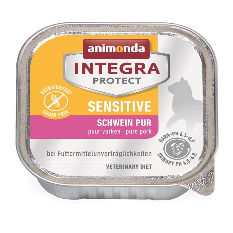 Animonda Cat Schale Integra Protect Sensitiv mit Schwein pur 100g Animonda Cat Schale Integra Protect Sensitiv mit Schwein pur 100g