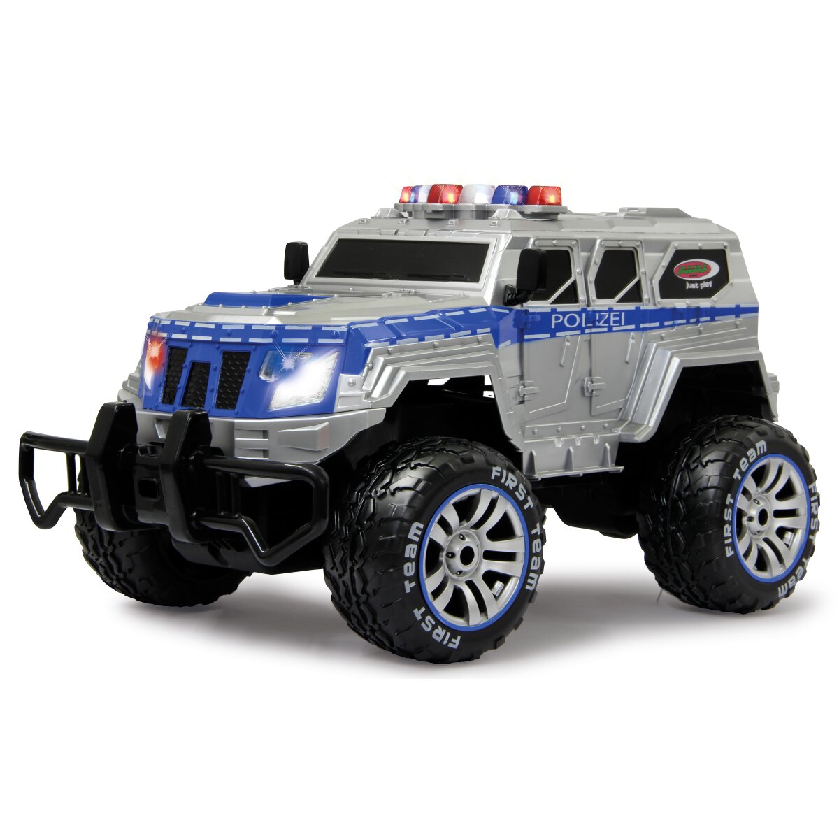 Polizei Panzerwagen Monstertruck 1:12 27MHz LED inkl. Akku & Ladegerät