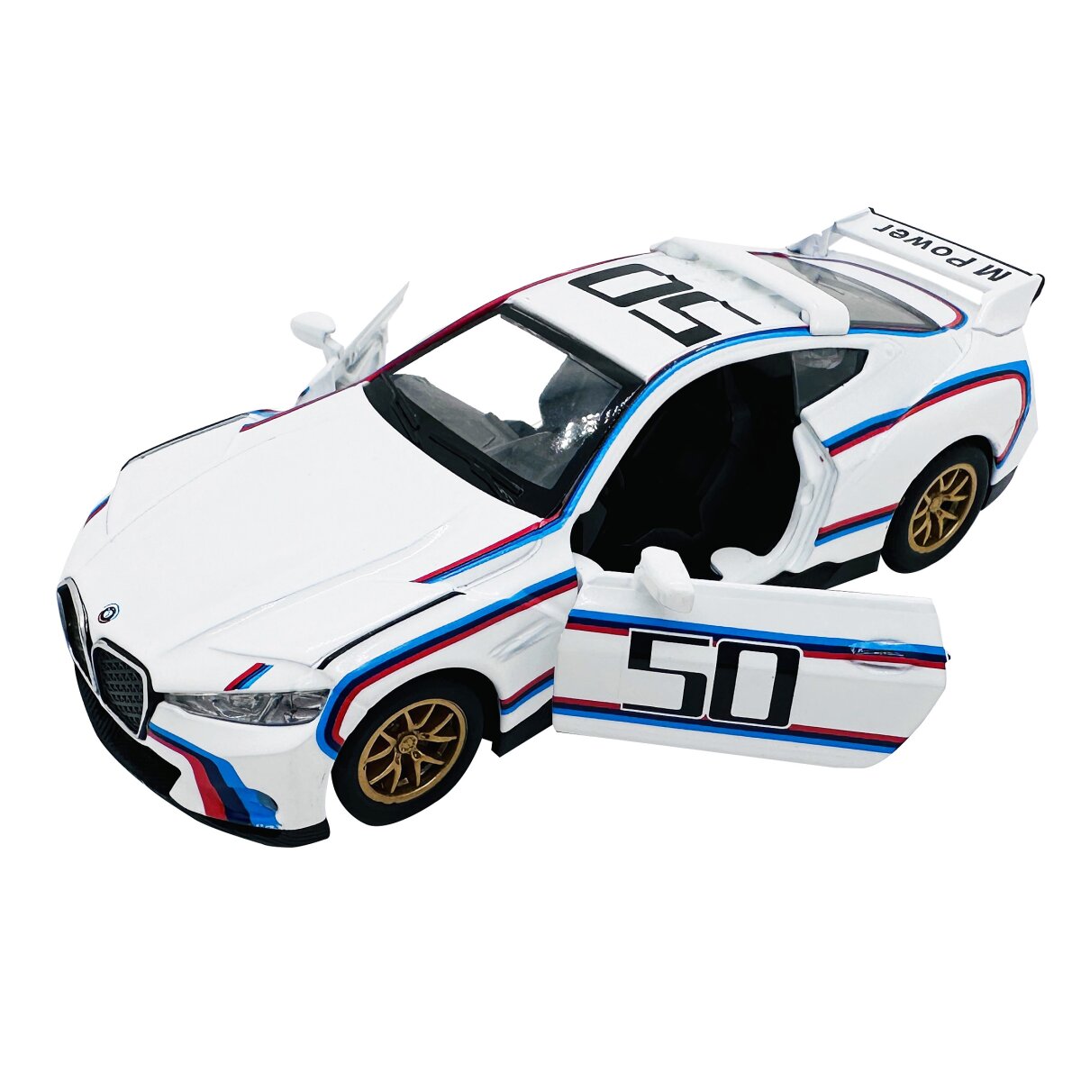 BMW 3.0 CSL Diecast 1:42 weiß