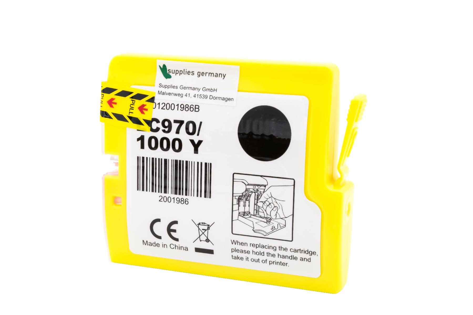 LC970/1000Y alternativ Tinte gelb für Brother / LC1000Y / 15ml LC970/1000Y alternativ Tinte gelb für Brother / LC1000Y / 15ml
