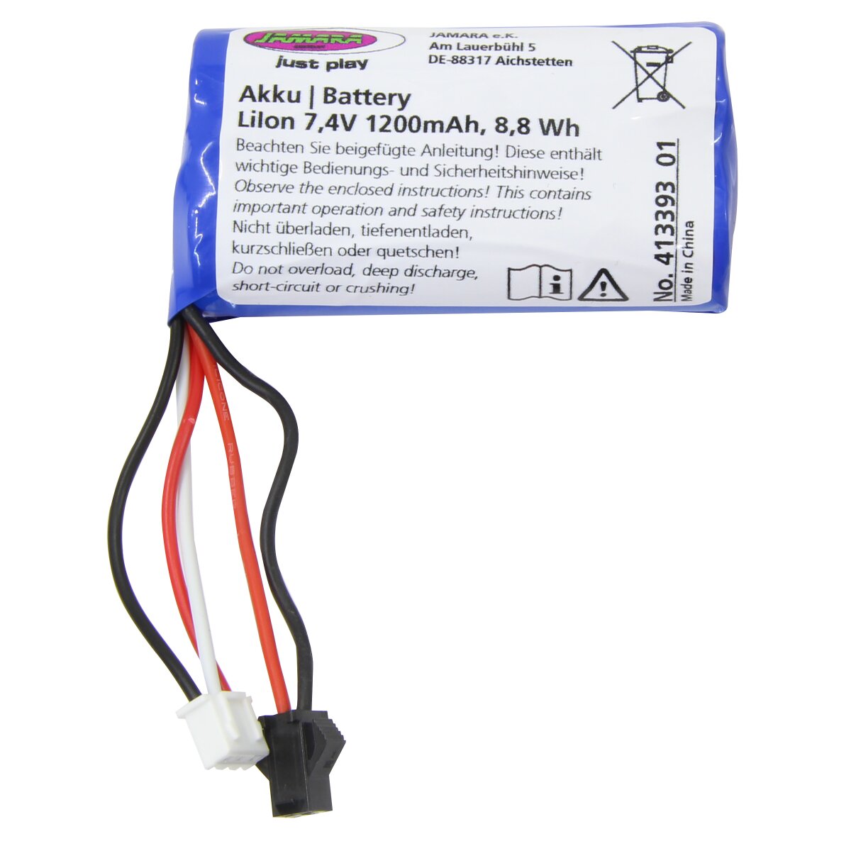 Akku Muldenkipper Mercedes-Benz Arocs Metal 1:20 2,4GHz Li-Ion 7,4V 1200mAh 8,88Wh Akku Muldenkipper Mercedes-Benz Arocs Metal 1:20 2,4GHz Li-Ion 7,4V 1200mAh 8,88Wh