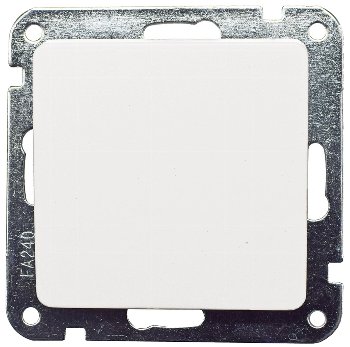 MILOS Wechsel-Schalter, UP, weiß matt, 250V~/ 10A, OHNE Rahmen, Steckanschluss