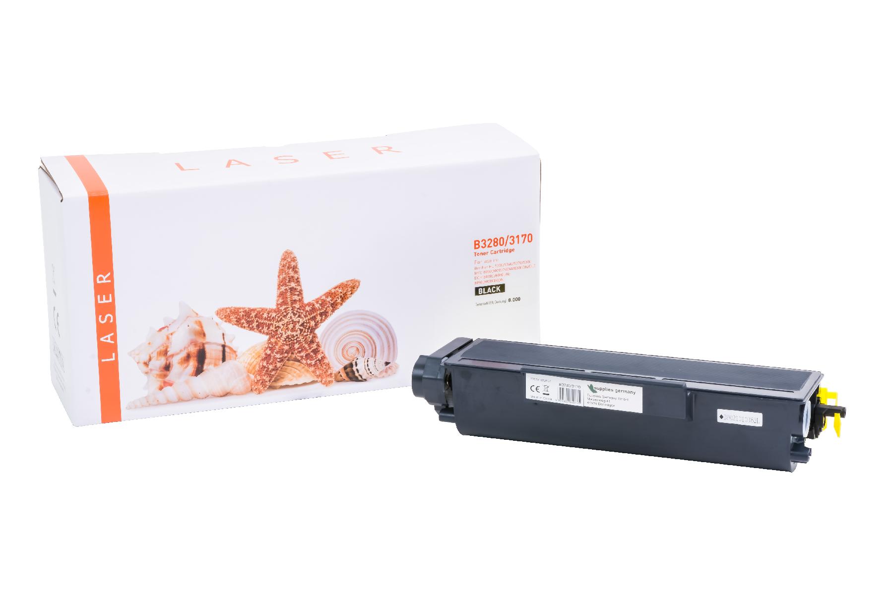 TN3170/3280 alternativ Toner schwarz für Brother / TN3170/TN3280 / 8.000 Seiten TN3170/3280 alternativ Toner schwarz für Brother / TN3170/TN3280 / 8.000 Seiten