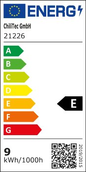 LED Glühlampe E27 "G70 AGL" weiß, 4000k, 1018lm, 230V/9W, 160°