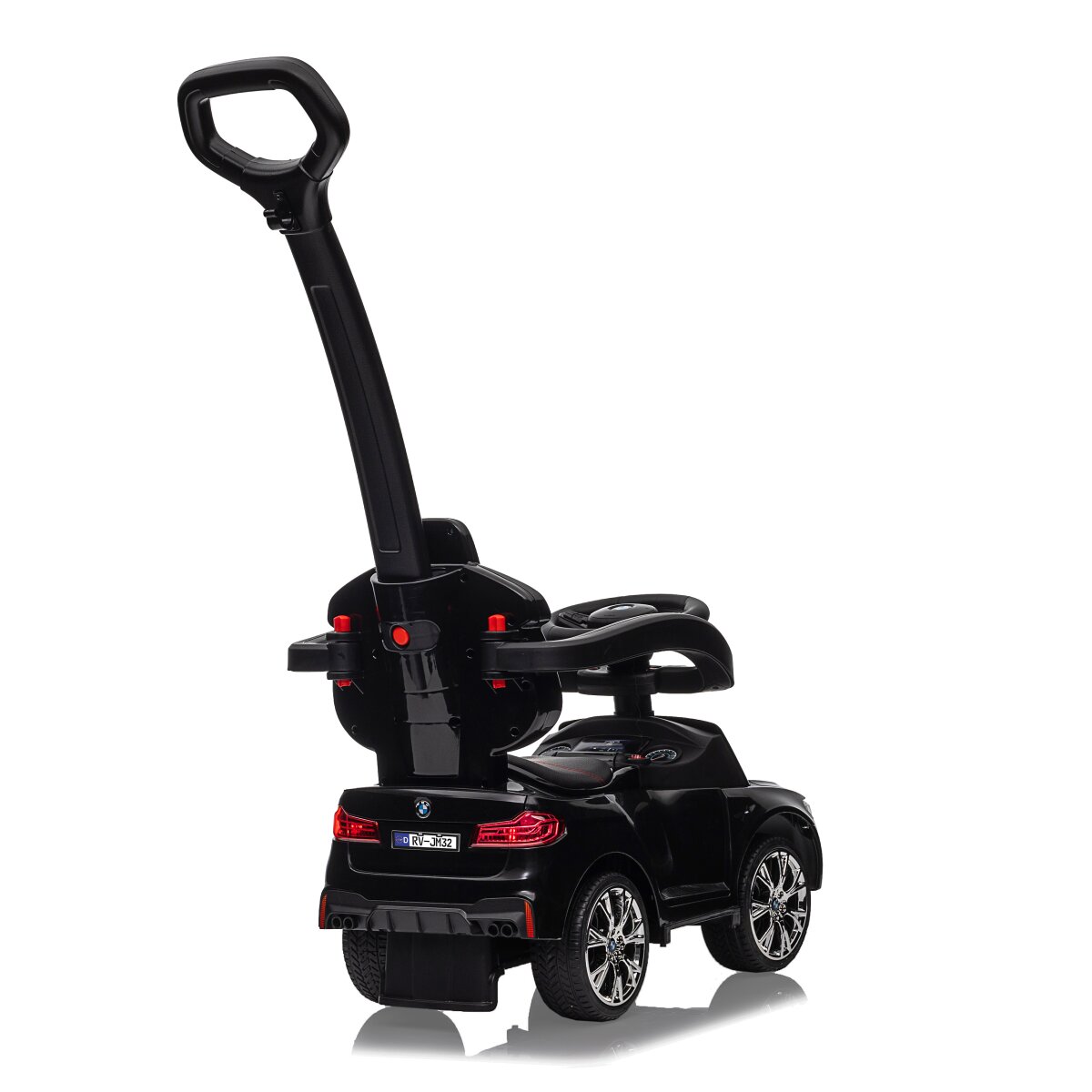 Rutscher BMW M5 schwarz 2in1 mit Schubstange