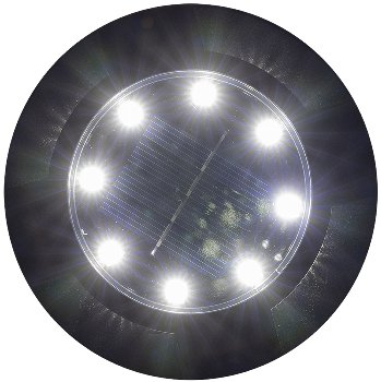 LED Solar Bodenleuchte "SGL604", IP65, 600mAh Akku