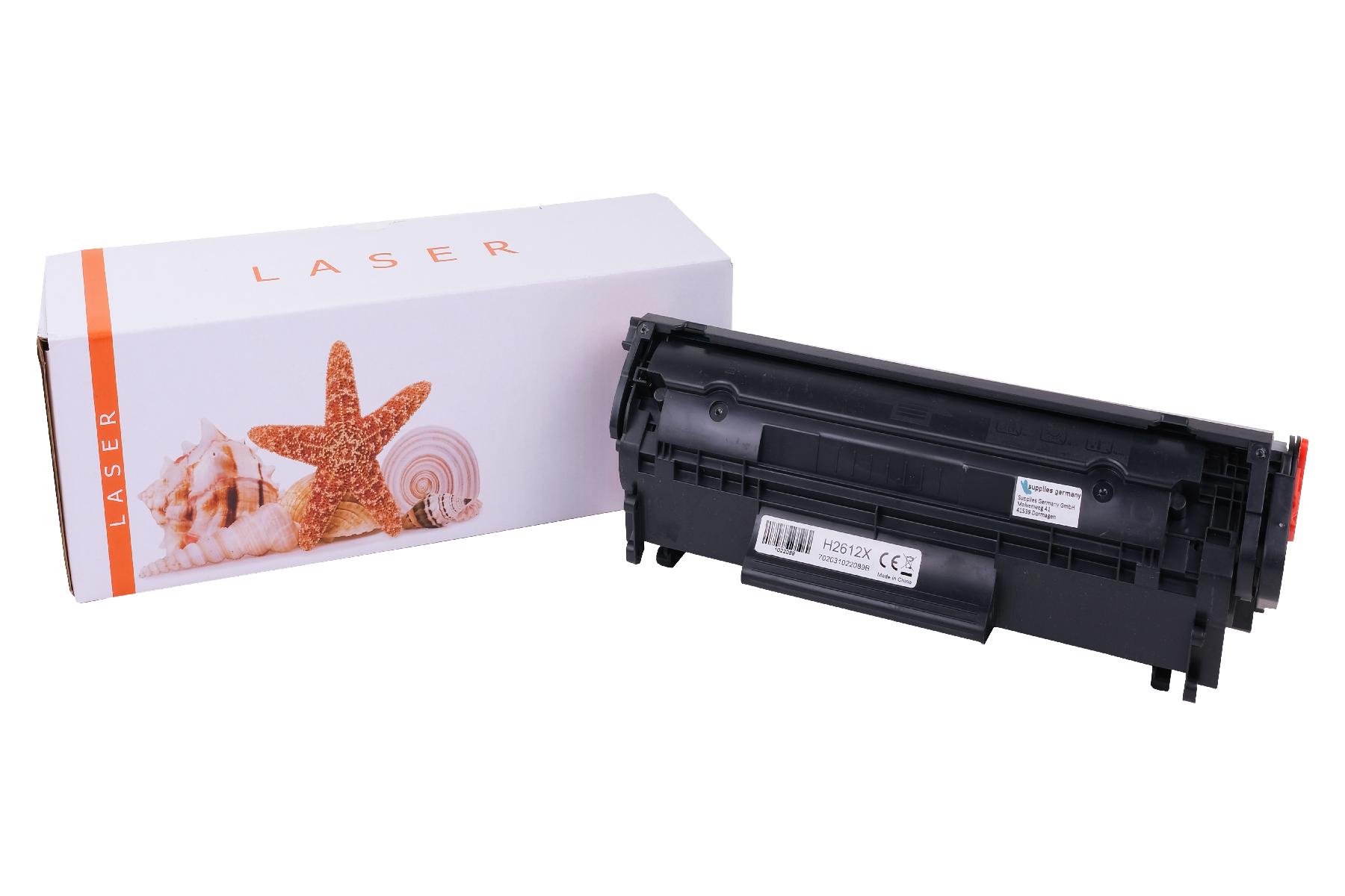 Q2612X alternativ Toner schwarz für HP / Q2612X / 3.000 Seiten Q2612X alternativ Toner schwarz für HP / Q2612X / 3.000 Seiten