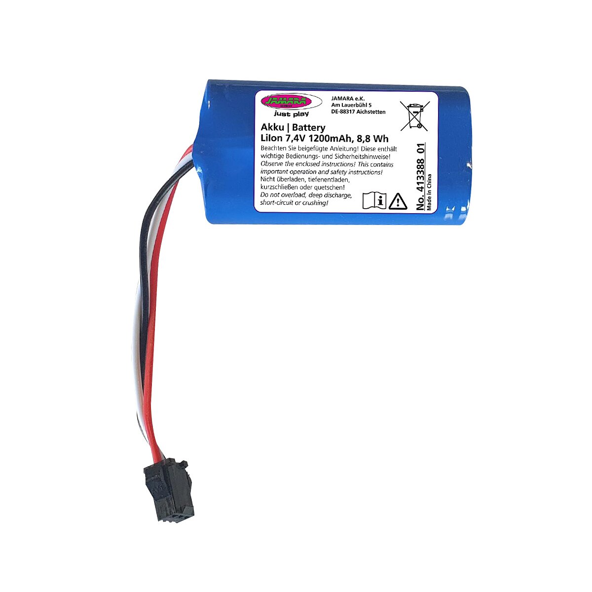 Akku Bagger Volvo EC160E / Radlader Volvo Metal Li-Ion 7,4V 1200mAh 8,88Wh Akku Bagger Volvo EC160E / Radlader Volvo Metal Li-Ion 7,4V 1200mAh 8,88Wh