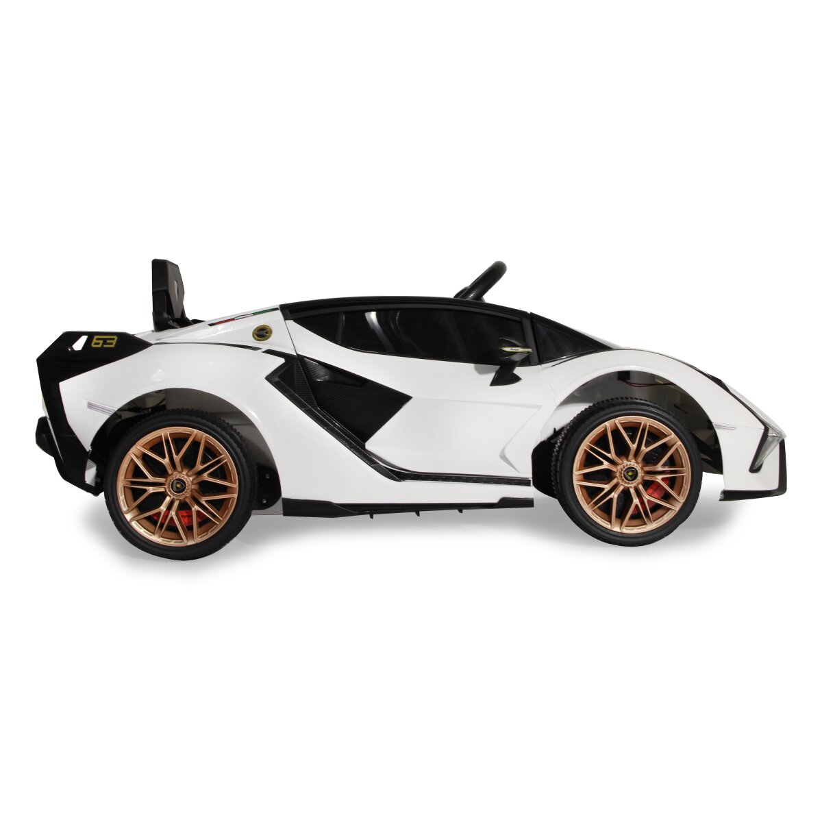 Kinderfahrzeug Lamborghini Sián FKP 37 weiß