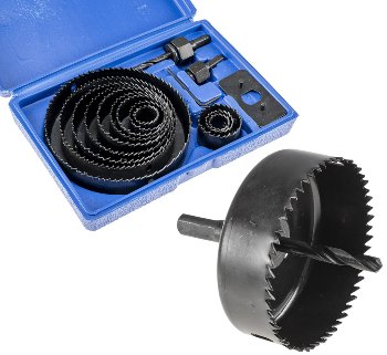 Lochsägen Set "Maxi" 16-teilig, 19 - 127mm, inkl. Transportkoffer