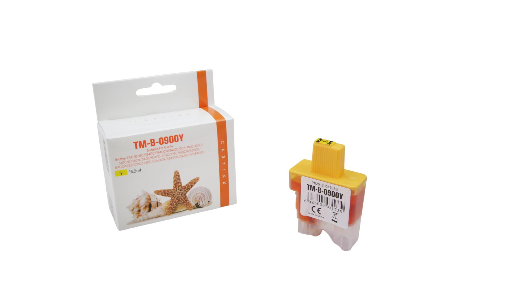 LC900Y alternativ Seestern Tinte gelb für Brother / LC900Y / 16,6ml LC900Y alternativ Seestern Tinte gelb für Brother / LC900Y / 16,6ml