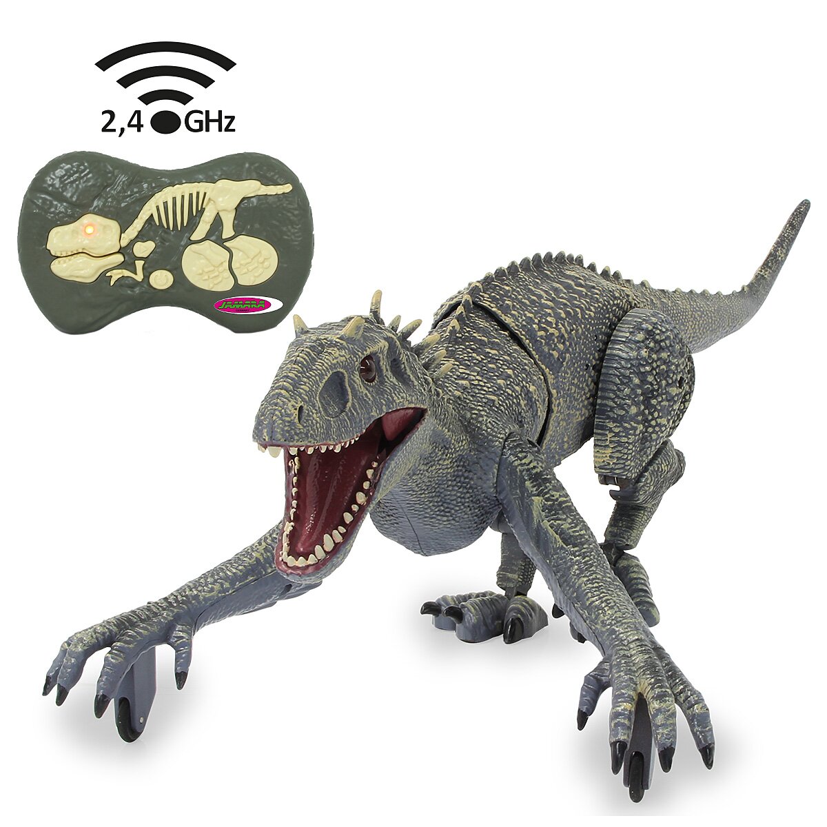 Dinosaurier Exoraptor Li-Ion 3,7V 2,4GHz grau