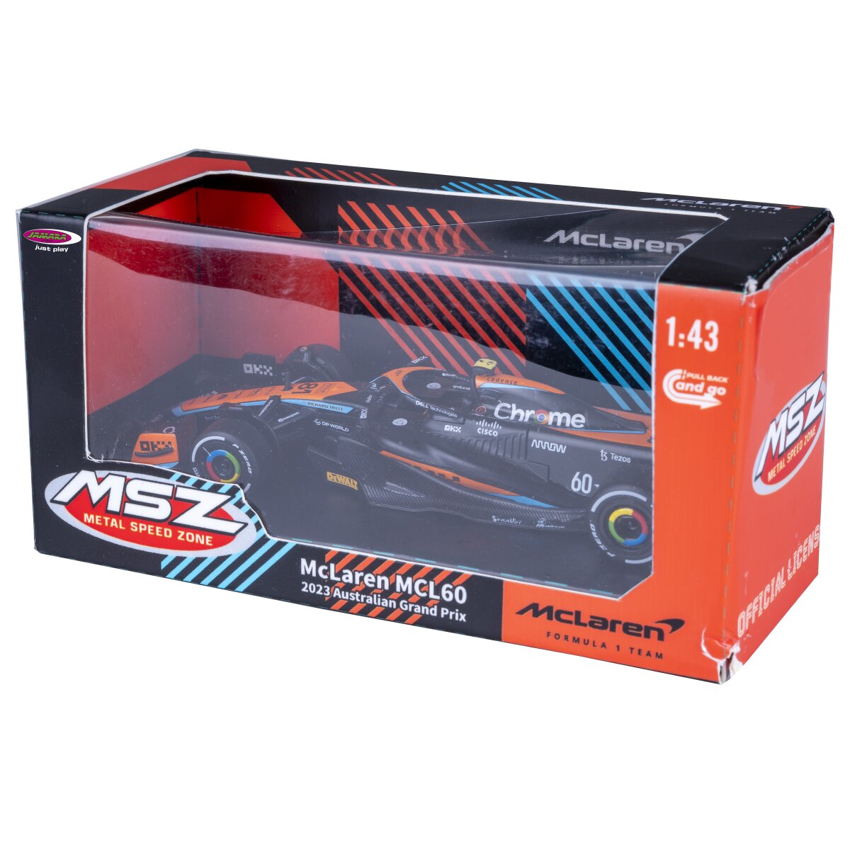 McLaren MCL60 2023 Diecast 1:43 schwarz