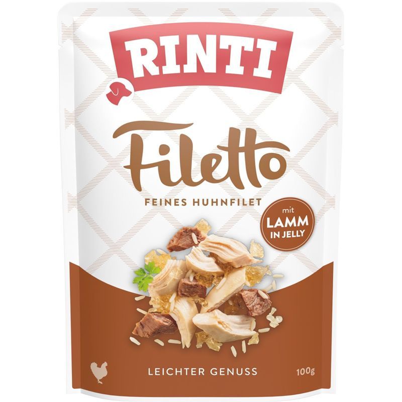 Rinti Filetto Jelly Huhn & Lamm 100g Rinti Filetto Jelly Huhn & Lamm 100g