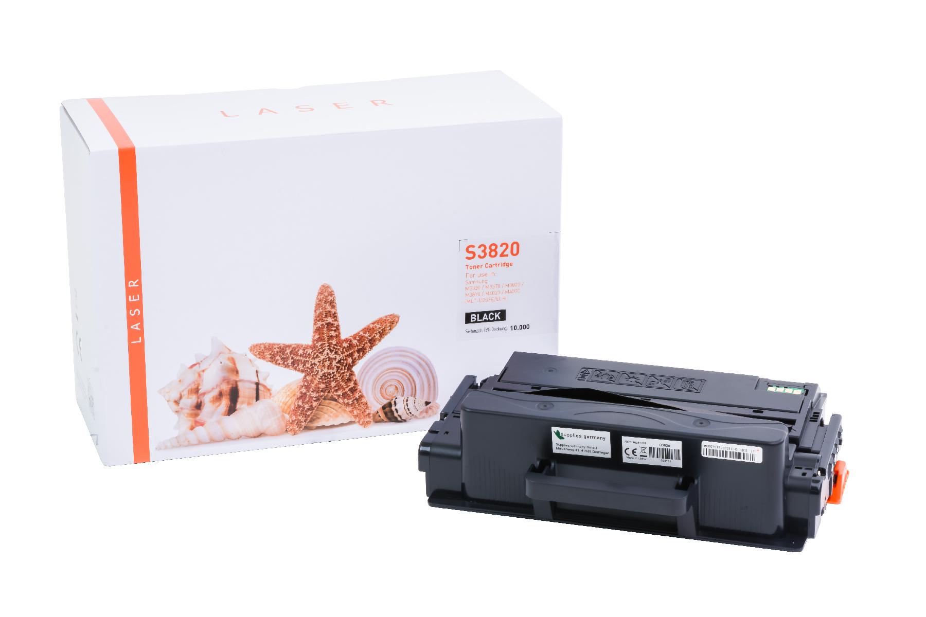 M3820 alternativ Toner schwarz für Samsung / MLTD203E/SU888A/ELS / 10.000 Seiten M3820 alternativ Toner schwarz für Samsung / MLTD203E/SU888A/ELS / 10.000 Seiten