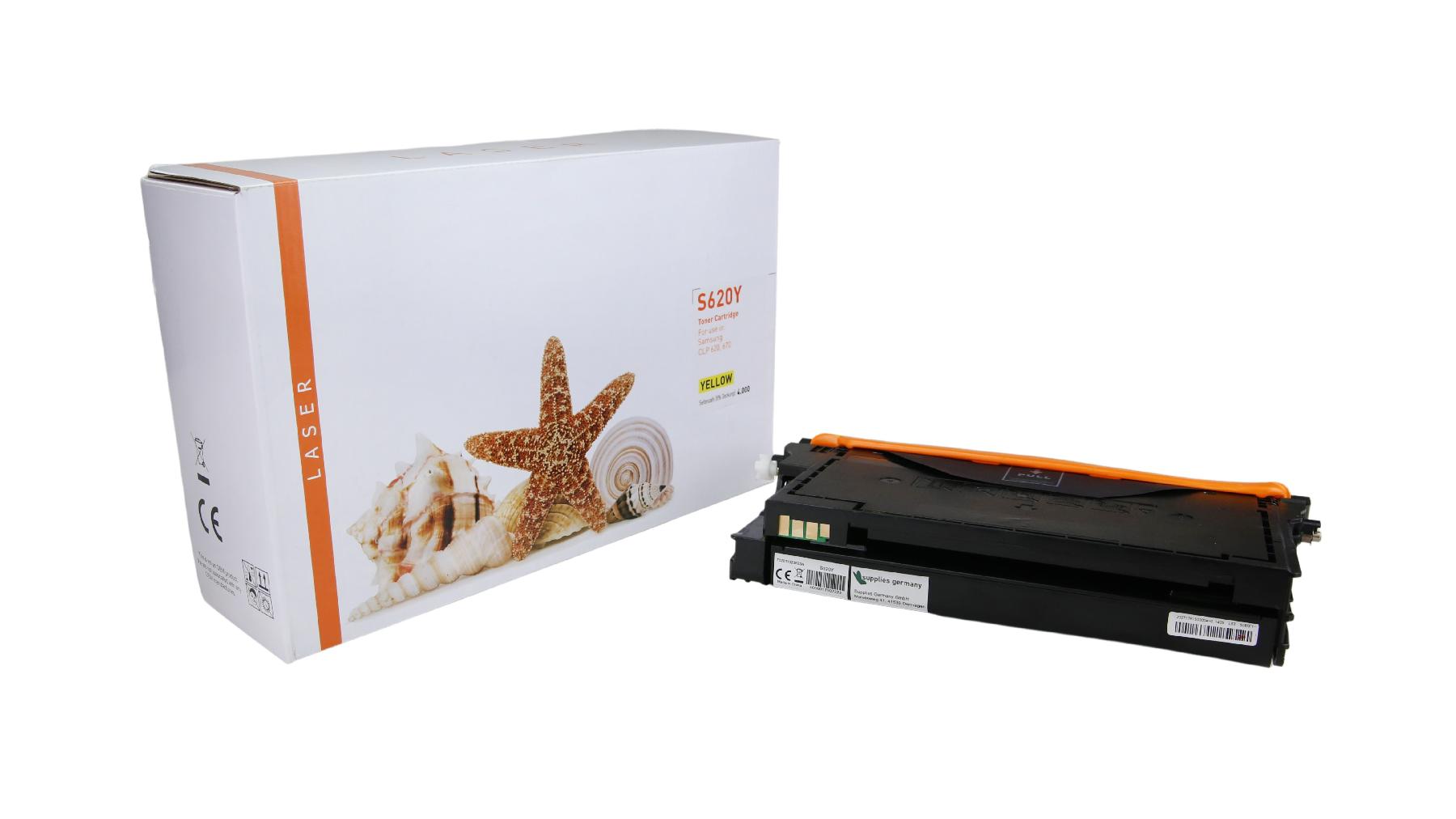 CLP620Y alternativ Toner gelb für Samsung  / CLTY5082L / 4.000 Seiten