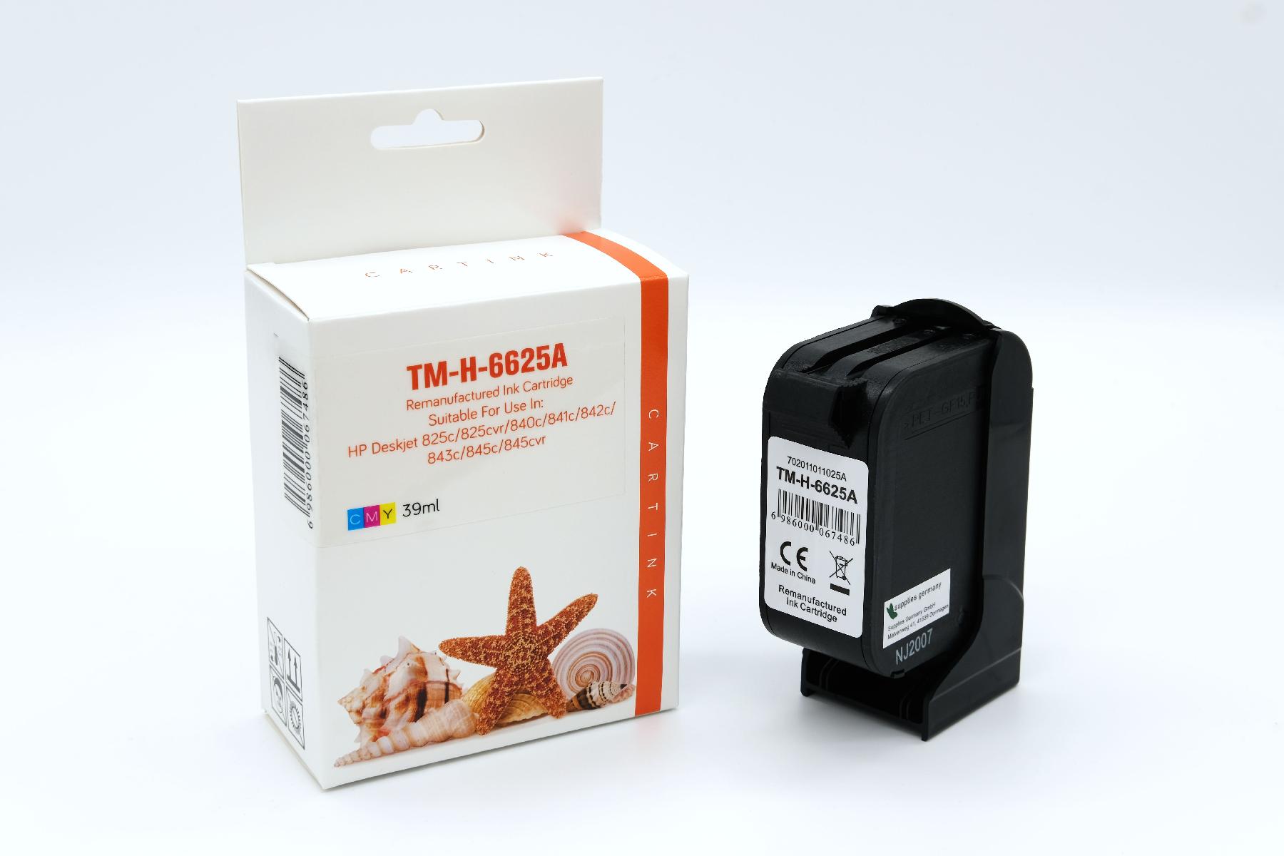 6625 Refill Tinte Color für HP / C6625A / 42ml 6625 Refill Tinte Color für HP / C6625A / 42ml