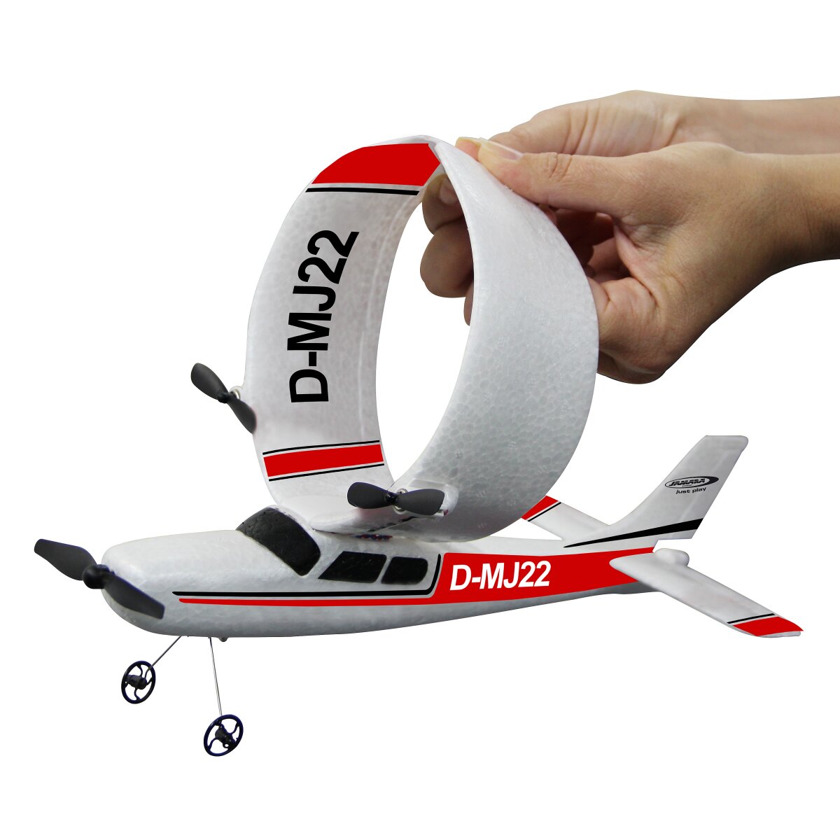 Cessna 182 Flugzeug 2,4GHz Gyro 2CH