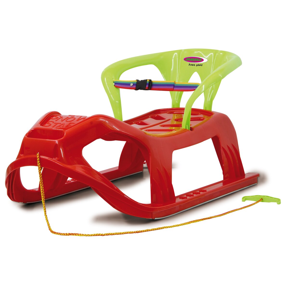 Snow Play Schlitten Snow-Star 90cm rot mit Lehne Snow Play Schlitten Snow-Star 90cm rot mit Lehne