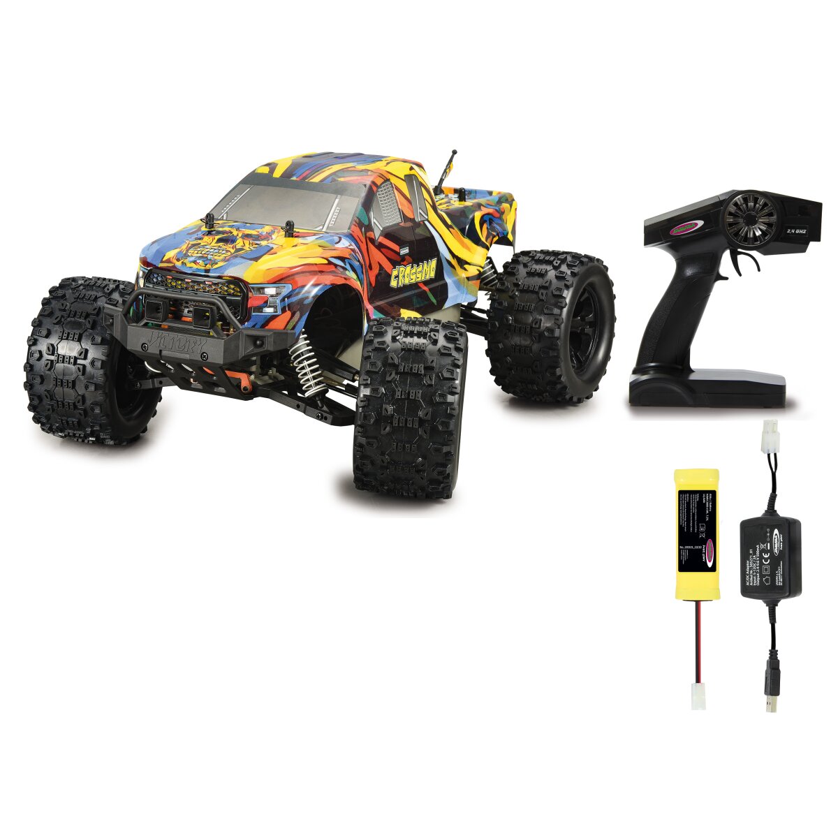 Crossmo Monstertruck 4WD 1:10 NiMh 2,4GHz