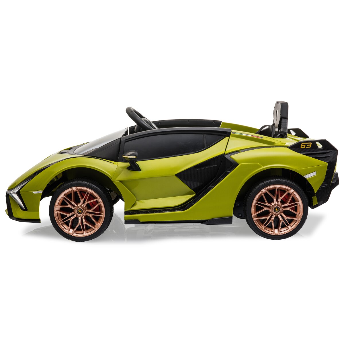 Kinderfahrzeug Lamborghini Sián FKP 37 grün