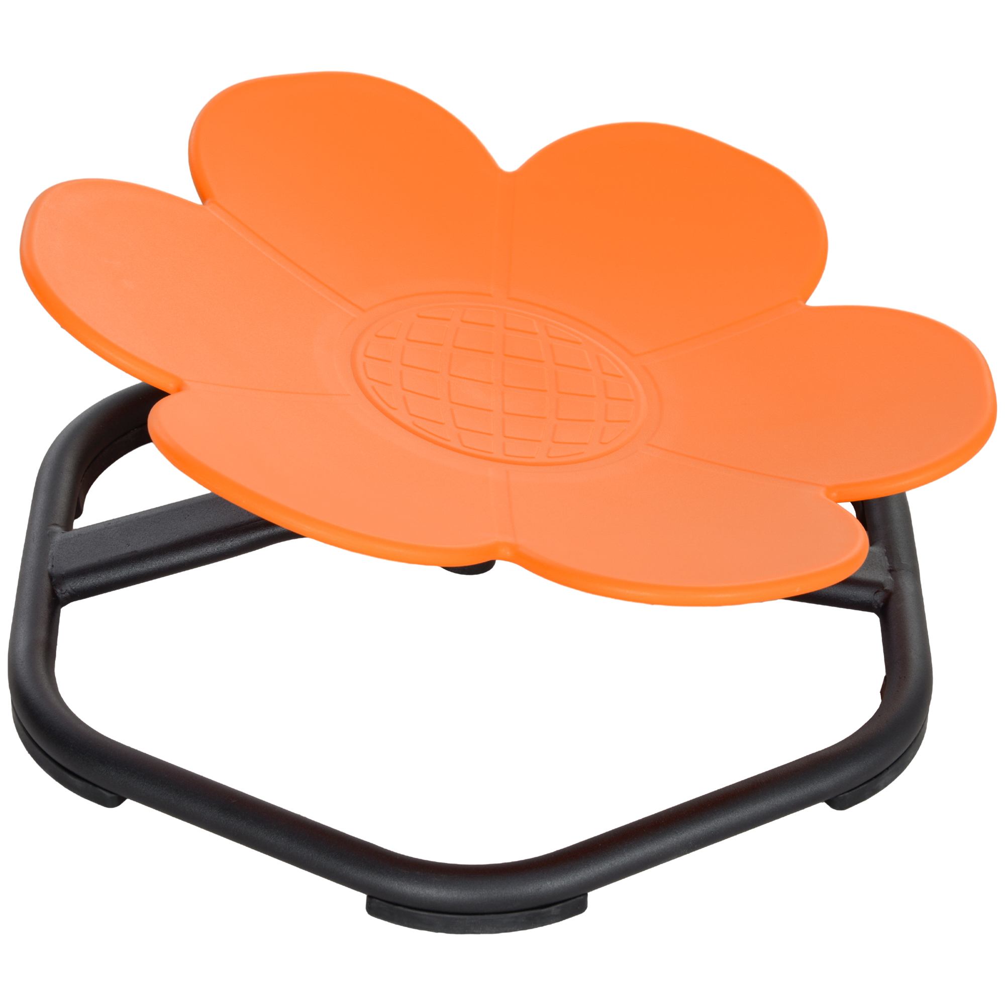 Sensorischer Kinderstuhl, Drehstuhl für Autismus, Sensorischer Balance Training Sitz Kunststoff Orange