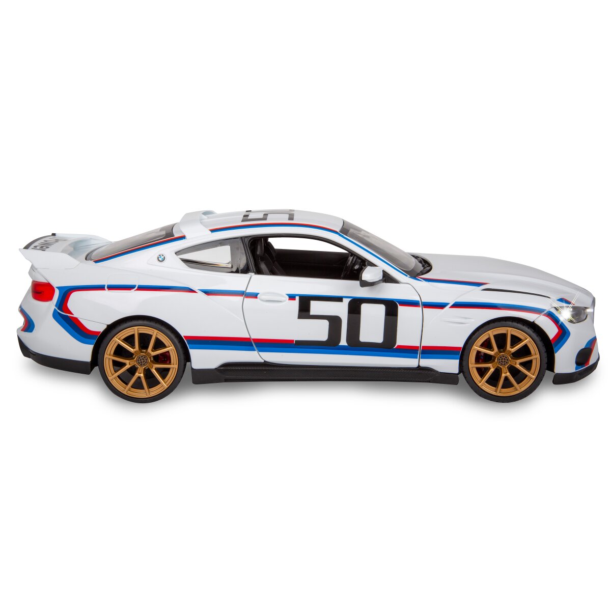 BMW 3.0 CSL 1:14 weiß 2,4GHz Tür manuell