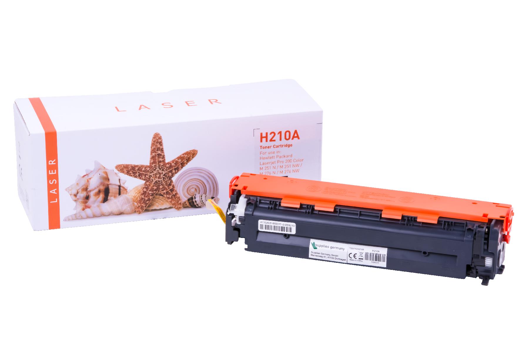 CF210A alternativ Toner schwarz für HP / CF210A / 131A / 1.600 Seiten CF210A alternativ Toner schwarz für HP / CF210A / 131A / 1.600 Seiten