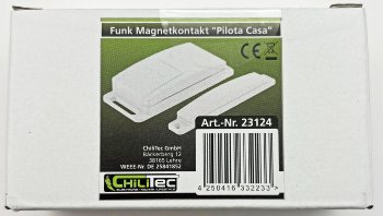 Funk Magnetkontakt "Pilota Casa", Offen = Ein, Geschlossen = Aus